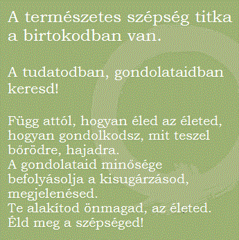 A természetes szépség