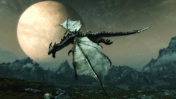 Dragon Moon by Vicki73  deviantart.com
