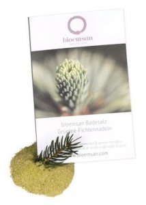 bioemsan zöldtea-lucfenyő fürdősó