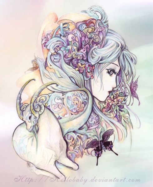 source: Capricorn by Hellobaby deviantart